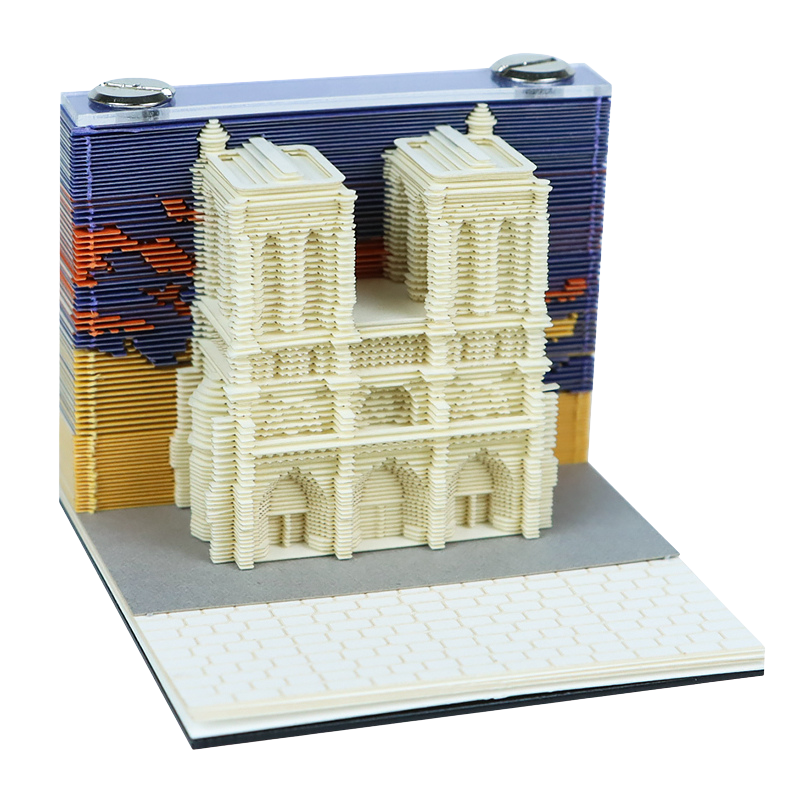 Adobe headquarters custom 3D puzzle corporate gift, branded architectural scale model